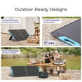 thumbnail image 2 of Renogy 100W Portable Solar Panel with Adjustable Kickstands, IP65 Waterproof, Foldable Solar Panel for Power Station, RV, Camping, Off Grid, 2 of 6