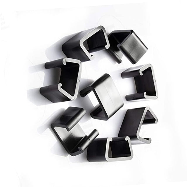 kurtrusly 8Pcs Patio Furniture Clips Wicker Furniture Clips Sofa Rattan Chair Fasteners Clip for Outdoor Patio 6cm