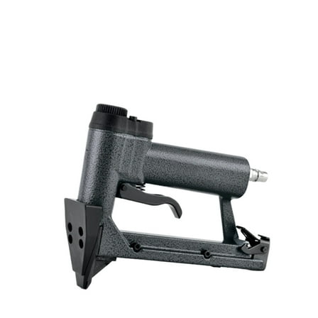 1/4inch Pneumatic Nail Gun Air Nailer Woodworking Stapler Staple Fast Nailing For Tacker Upholstery Photo Mirror Frame Fixing ,Easy Adapter & Wide Applications