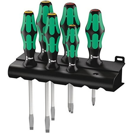 

Wera 05007680001 Kraftform Plus 334 SK/6 Screwdriver Set and Rack Lasertip