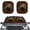 Camo American Flag Bear, variant on Jiueut Tiger Clouds Ink Print Windshield Sun Shade 2-Piece Foldable Blocks Sun Heat and UV Rays Car Sunshade Protect Your Vehicle Interior for Universal Cars SUV Truck RV
