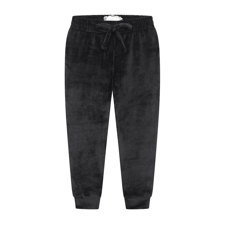 Girls velvet joggers shop
