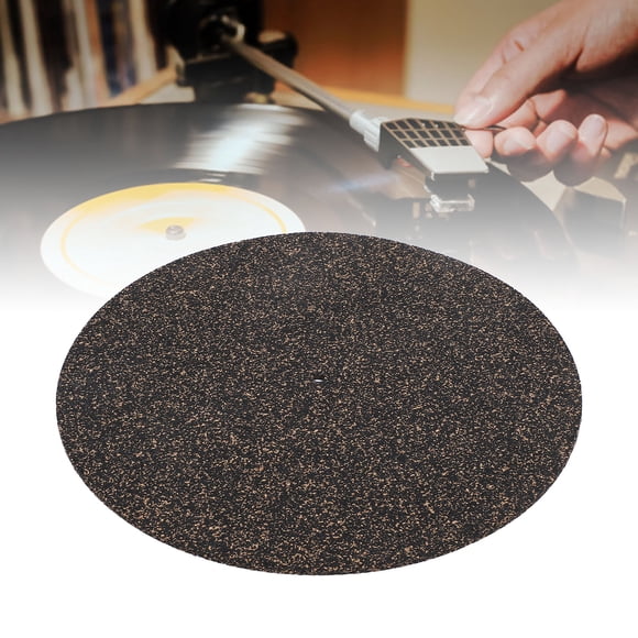 TAPETE DE REGISTRO DE CORCHO, PRUEBA DE CHOQUE MEJOR EXPENCIA DE SONIDO DE CORCHO TUTIBLE TAT DE PLATAFORMA PARACORDS DE VINILO DE 12 PULGADAS