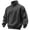 BB28_Dark Gray, variant on Mens Quarter Zip Pullover Sweatshirt Casual Sweater Drop Shoulder Relaxed Fit Long Sleeve Fall Winter Fashion Sweatshirts Dark Gray 2XL