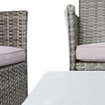 thumbnail image 4 of SAFAVIEH Outdoor Collection Bandele 4-Piece Patio Set Grey/Grey, 4 of 7