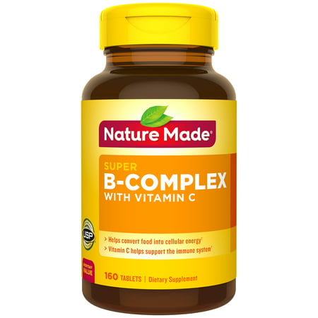 Nature Made Super B-Complex Tablets (Best Super B Complex Vitamin)