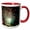 Red/White, variant on 3drose, Wa, Seattle, Lake Union, 4th of July Holiday - Us48 Wsu1335 - William Sutton, 11oz Mug