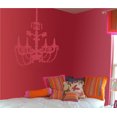 thumbnail image 4 of Baroque Chandelier Wall Art Decal, 4 of 4
