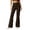 Brown, variant on Work Pants for Women High Waist Wide Leg Stretchy Dress Pants Palazzo Business Casual Outfits Office Slacks with Pockets Button Stretchy(Grey,L)
