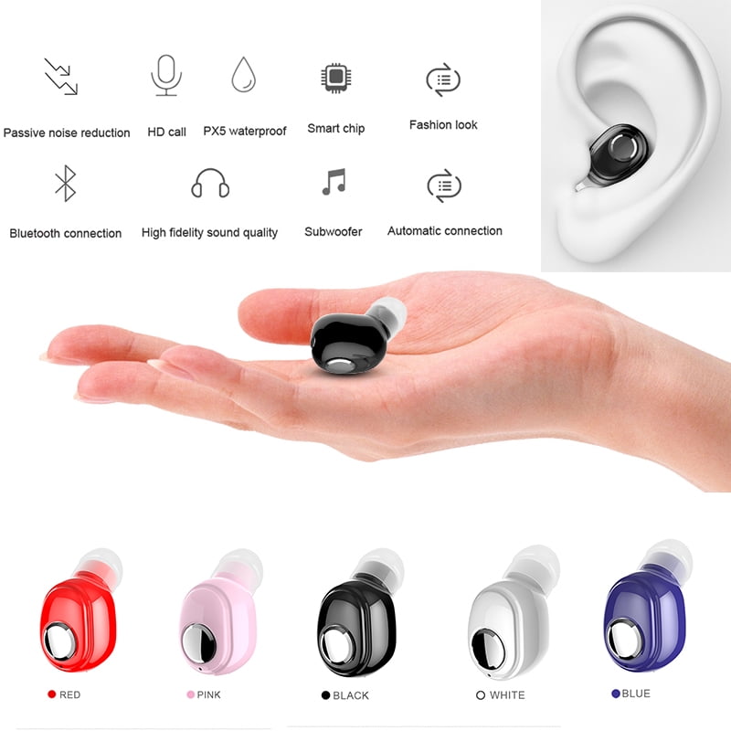 8D Stereo Wireless BT5.0 Earbuds Mini Earphone Headset IPX7 Water-Resistant I8H7