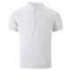 thumbnail image 3 of Playeras Elvqul Hombre Blanco Liso Casuales Manga Corta Cuello Redondo, 3 of 8