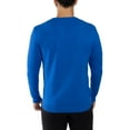 thumbnail image 2 of X RAY JEANS Mens Basic V-Neck Sweater Pullover, Royal Blue, 5XL, 2 of 10