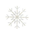 thumbnail image 1 of White And Gold Metal Snowflake Wall Decor Large, 1 of 4