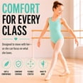 thumbnail image 3 of Dancina Tank Leotard for Girls - Soft Cotton Leotard for Toddlers & Kids - Practice Leo for Ballet, Dance & Gymnastics, 3 of 7