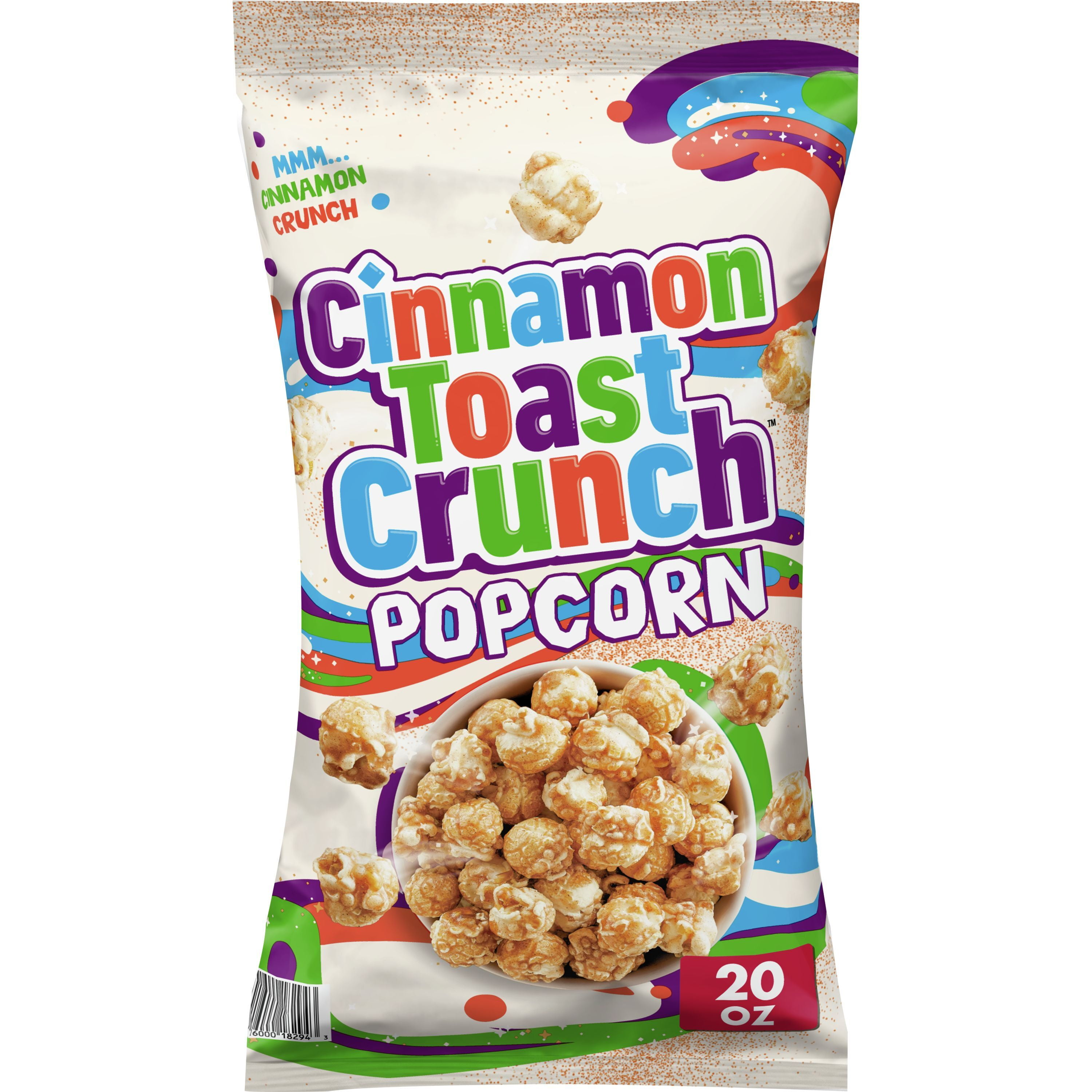 Cinnamon Toast Crunch Popcorn Snack, Cinnadust Glaze, 20 oz