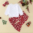 thumbnail image 7 of FDDMis Toddler Girl Christmas Clothes Christmas for Baby Boy Toddler Christmas Outfits for 2 Year Old Girls Toddler Boy Clothes 5t Clothes for 8 Year, White 2-3 Years, 7 of 7