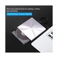 thumbnail image 3 of CD-ROM Disk Drive USB 3.0 Low Noise Aluminum Alloy Computer ROM External Drive for Laptop - Silver, 3 of 5