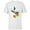 White, variant on Disney Donald Duck Fit of Anger - Short Sleeve T-Shirt for Kids - Customized-White