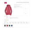 thumbnail image 2 of DT292 Juniors Marled Fleece Full-Zip Hoodie - Marled Black - X-Large, 2 of 2