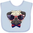 thumbnail image 3 of Inktastic Pug Dog July 4th Patriotic Sunglasses Boys or Girls Baby Bib, 3 of 4