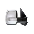thumbnail image 5 of Mirror Compatible With 2012-2018 Nissan NV3500 NV2500 Right Passenger Side Heated w/ Blind Spot Corner Glass Chrome Kool-Vue, 5 of 7
