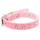thumbnail image 3 of KAKOWELY Collar ajustable con diamantes de imitación para perro, de cuero sintético, 3 of 5