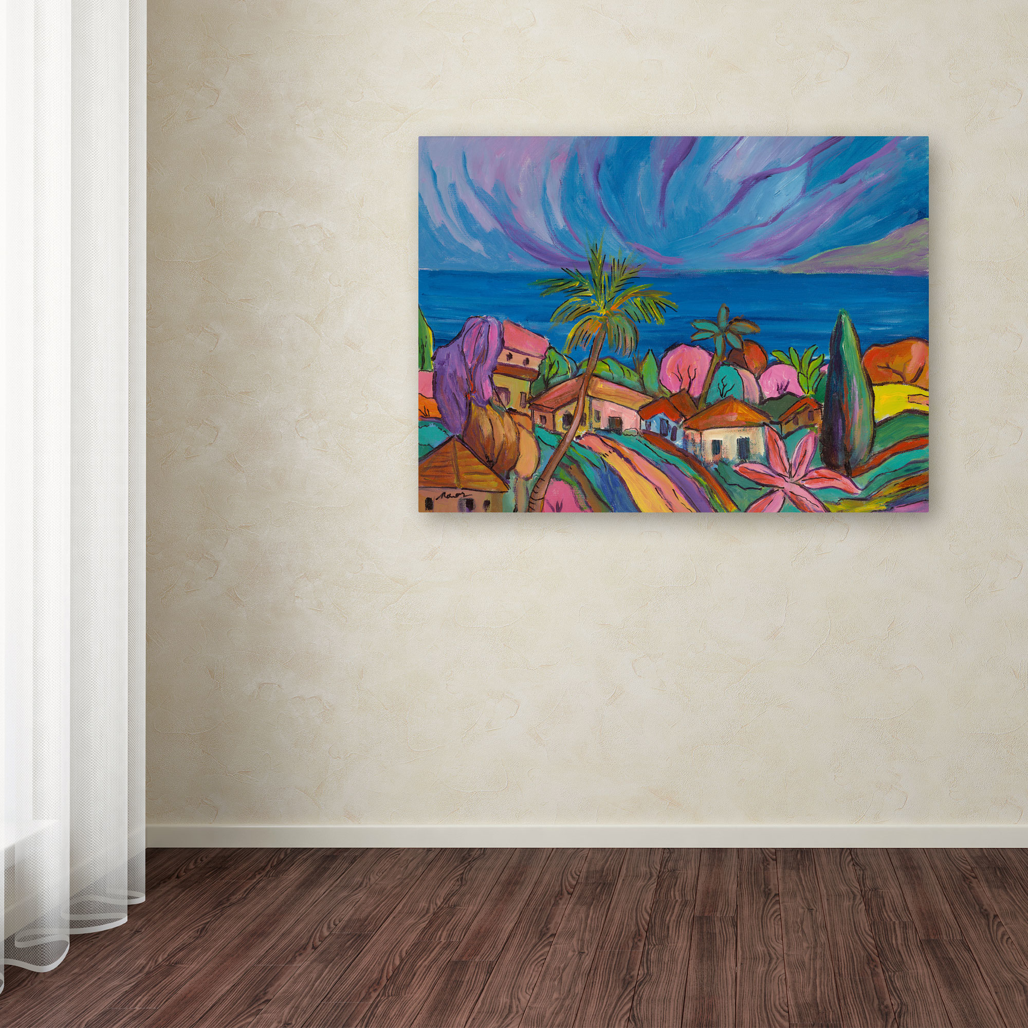 Trademark Fine Art "Haiku" Canvas Art by Manor Shadian
