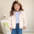 thumbnail image 2 of Coerni Boys Girls Cute Heart Hoodies Zip Up Fleece Lined Sweatshirt Hooded Cozy Preppy Sweater Teen Classic Long Sleeve Clothes, 2 of 7