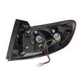 thumbnail image 6 of Taillight Assemblies for 2010-2012Hyundai Santa Fe Halogen Rear Brake Stop Lamp, Rear Light, Red Clear Lens, Black Housing, 924010W500, 924020W500 (Left Driver Side), 6 of 11