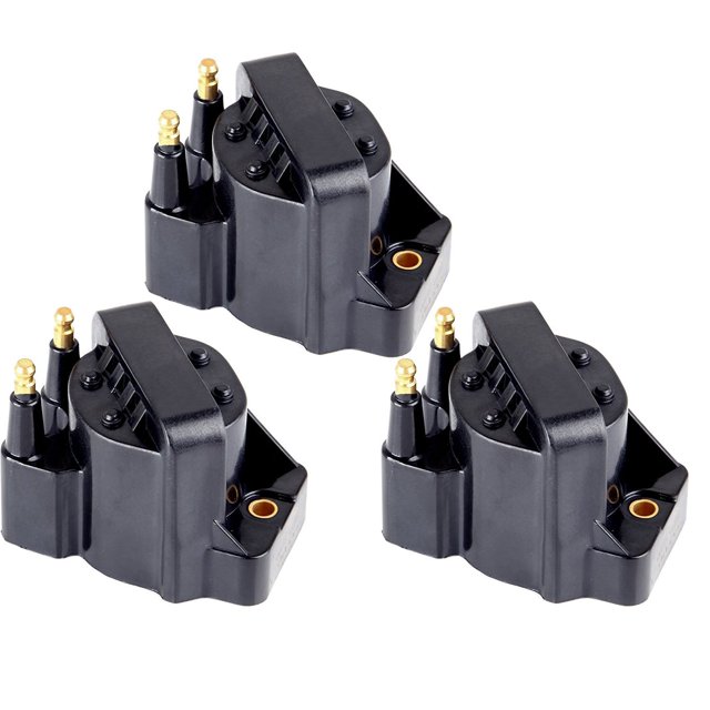 ECCPP Paquete de 3 bobinas de encendido compatibles con Buick/Cadillac/Chevy/GMC/Isuzu/Oldsmobile/Pontiac 1986-2009 Reemplazo para C1316 D545 para transporte y reparación de viajes