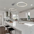 thumbnail image 6 of Pemberly Row 24" Adjustable ETL Certified Integrated LED Chandelier in Silver, 6 of 10