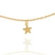 thumbnail image 3 of Collar Triple Dorado Mujer CYRA con Dijes de Luna y Estrellas, 3 of 3