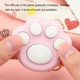 thumbnail image 3 of Mightlink Mini Fidget Toy Lovely Portable Funny Cat Paw Push Fidget Game Keychain for Children - 1PC, 3 of 6