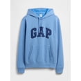 thumbnail image 3 of Sudadera con capucha GAP para hombre con el logotipo Heritage, azul viento, talla L, 3 of 3