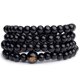 thumbnail image 1 of 6mm 4 Capas Cuentas Sándalo Buda Budista Pulseras De Madera/Meditación Oración Bead Mala Pulsera Mujeres Hombres Joyería, 1 of 4