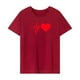 thumbnail image 1 of Camiseta para mujer con cuello redondo, camiseta de recuerdo de verano, camiseta de manga corta para caminar XL, 1 of 7