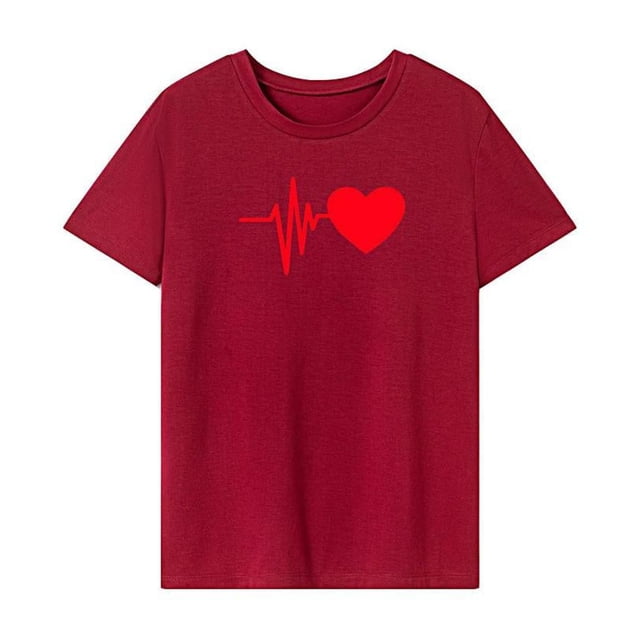 Camiseta para mujer de manga corta con cuello redondo y ajuste regular para viajes de mochilero SG