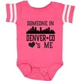 thumbnail image 3 of Inktastic Denver Colorado Someone Loves Me Skyline Boys or Girls Baby Bodysuit, 3 of 5