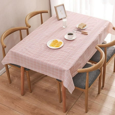 

Rectangle Tablecloth Waterproof Oil Proof Table Cloth Heavy Duty Wipeable Table Covers for Dining/Parties/Holiday/Indoor/Outdoor