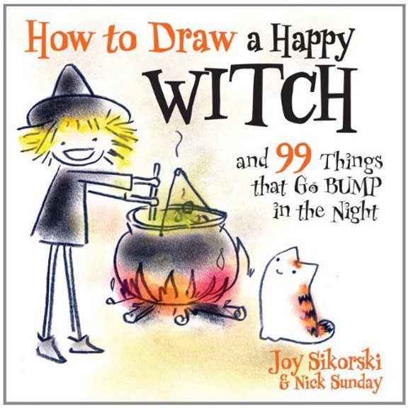 Pre-Owned How to Draw a Happy Witch and 99 Things That Go Bump in the Night, 9781402757082, 1402757085, Paperback,