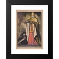 thumbnail image 2 of Charles Fouqueray 14x18 Black Modern Framed Museum Art Print Titled - Cardinal Mercier Protects Belgium (1915), 2 of 5