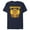 Navy Blue, variant on Men's The Simpsons Bart Springfield Hockey Crest  Graphic Tee Navy Blue Small