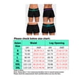 thumbnail image 2 of Uhndy Women Swim Shorts Swimsuit Bottoms Waistband Swimwear Sporty Shorts, 2 of 4