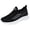 Black, variant on NOKIO Women's Sneakers Breathable Fly Woven Mesh Sneakers Casual Fashion Non-S𝗅ip Walking Shoes Comfortable Soft Sole S𝗅ip-on L𝗈afers Shoes Breathable Tennis Shoes for Summer and Autumn