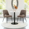 thumbnail image 6 of ZUO Teddy Dining Chair (Set of 2) Brown, 6 of 15