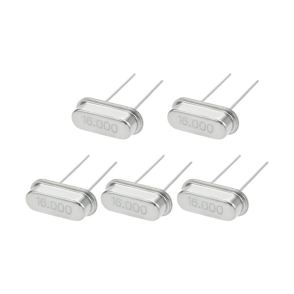 DIP Quartz Crystal Oscillators Resonators 16MHz HC-49S Replacements 5Pcs