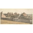 thumbnail image 3 of William Henry Hunt 14x9 Black Modern Framed Museum Art Print Titled - Fishermen's Cottages and Other Houses on the Beach at Hastings (1815-25), 3 of 5