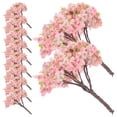 thumbnail image 5 of Rhewides 10pcs Mini Cherry Blossom Trees for Sand Table, Train Scenery, Model Building, Diorama and Landscape Decoration, 5 of 10