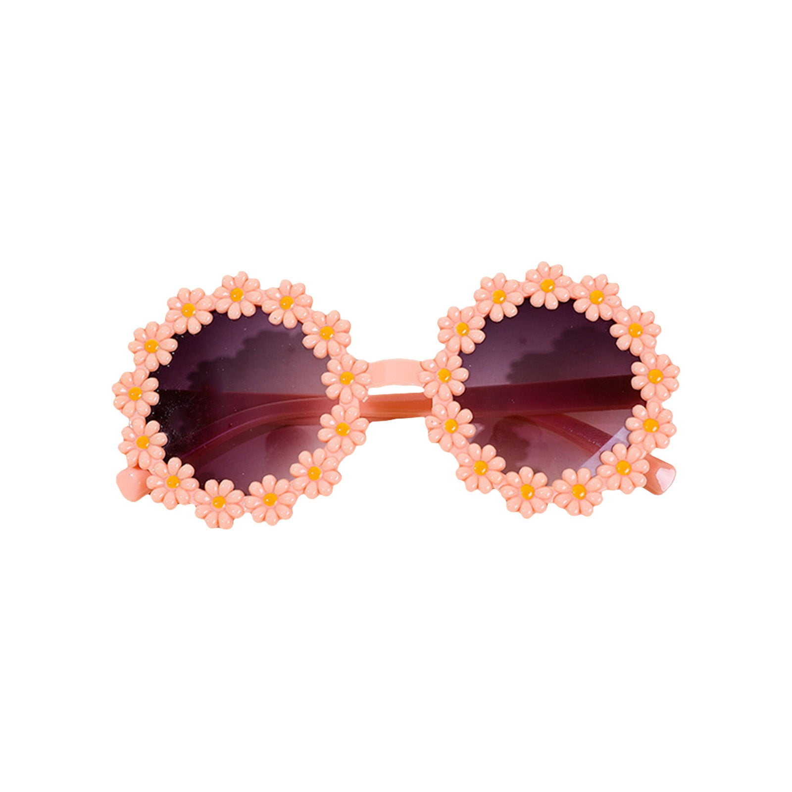 Flower Shape Pet Glasses Photo Prop Role Play Accessory for Cats & Small Medium Dogs 13 cm