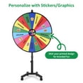 thumbnail image 5 of WinSpin 48" Large Giant Prize Wheel w/ Mobile Base Spinning Raffle Trade Show, 5 of 9